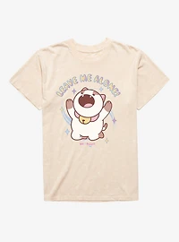 Bee And PuppyCat Leave Me Alone Mineral Wash T-Shirt