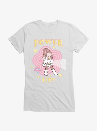 Bee And PuppyCat Power Up Girls T-Shirt