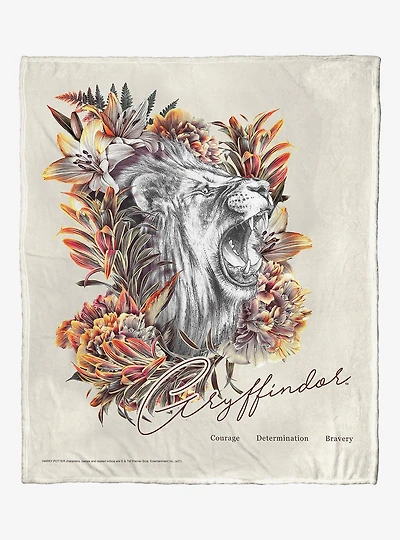 Harry Potter Gryffindor Silk Touch Throw Blanket