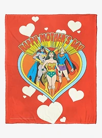 DC Comics Justice League Mom Group Throw Blanket