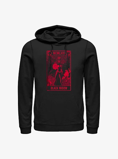 Marvel Black Widow Tarot Card Hoodie