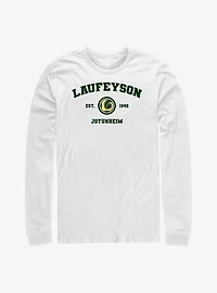 Marvel Laufeyson Jotunheim Collegiate Long-Sleeve T-Shirt