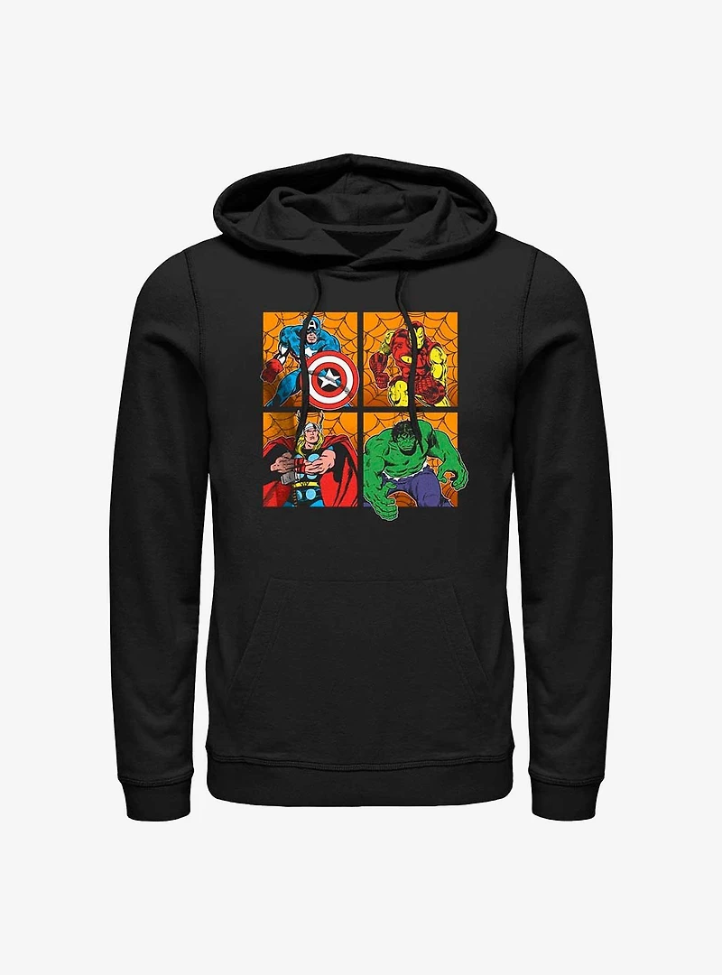 Marvel Avengers Halloween Panels Hoodie