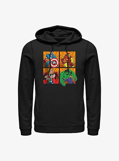 Marvel Avengers Halloween Panels Hoodie