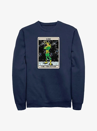 Marvel Loki The Trickster Card Sweatshirt