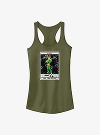 Marvel Loki The Trickster Card Girls Tank
