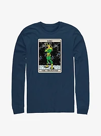 Marvel Loki The Trickster Card Long-Sleeve T-Shirt