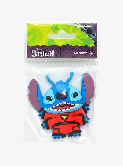 Disney Lilo & Stitch Red 626 Jumpsuit 3D Magnet