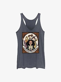 Disney Hocus Pocus Stamp Girls Raw Edge Tank