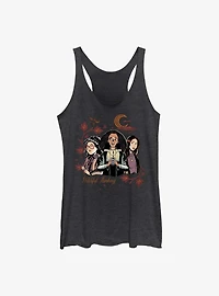 Disney Hocus Pocus Witchful Thinking Girls Raw Edge Tank