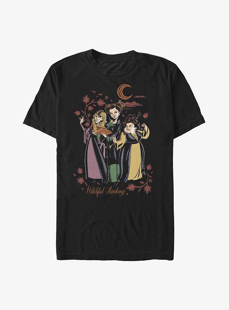 Disney Hocus Pocus Witchful Thinking Full T-Shirt