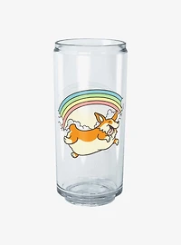 Hot Topic Corgi Rainbow Jump Can Cup