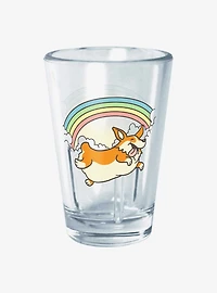 Corgi Rainbow Jump Mini Glass
