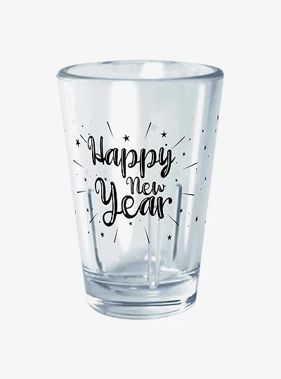Happy New Year Mini Glass
