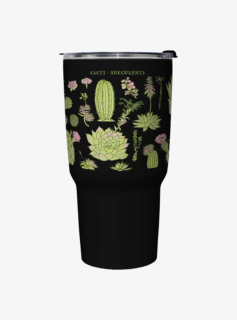 Cacti Chart Drawing Travel Mug