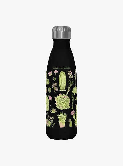 Cacti Chart Drawing Water Bottle