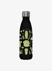 Cacti Chart Drawing Water Bottle