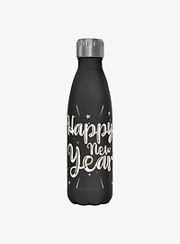 Happy New Year Water Bottle