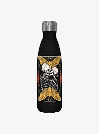 Traditional Skeleton Lovers Water Bottle