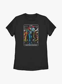 Marvel Doctor Strange Tarot Card Womens T-Shirt