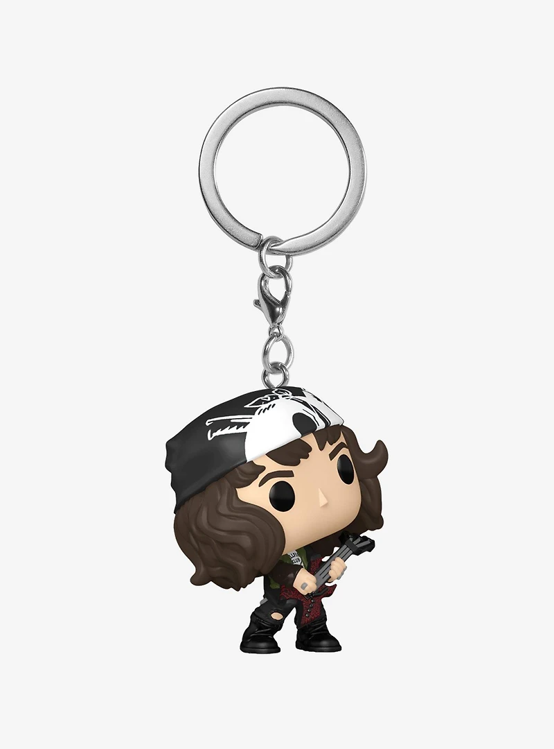 Funko Stranger Things Pocket Pop! Eddie Key Chain Hot Topic Exclusive