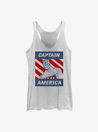 Marvel Captain America Super Guy Womens Tank Top