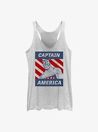 Marvel Captain America Super Guy Womens Tank Top