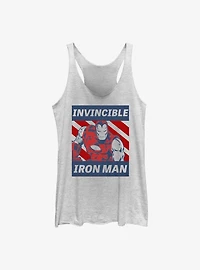 Marvel Iron Man Invincible Guy Womens Tank Top