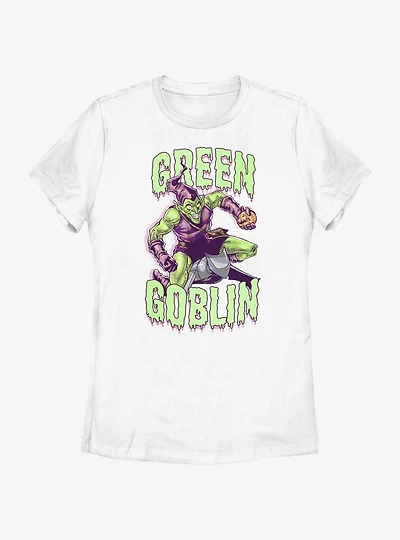 Marvel Spider-Man Green Goblin Womens T-Shirt