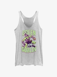 Marvel Spider-Man Green Goblin Womens Tank Top