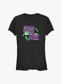 Marvel She-Hulk Teach Me How To Hulk Girls T-Shirt