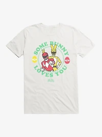 Mighty Morphin Power Rangers Some Bunny Loves You T-Shirt