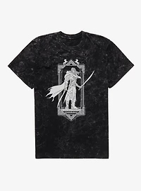 Dungeons & Dragons Drizzt Heroes Stand Mineral Wash T-Shirt