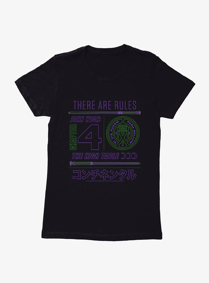 John Wick: Chapter 4 The High Table Womens T-Shirt