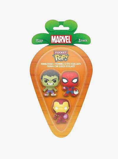 Funko Pocket Pop! Marvel Characters Figure Set