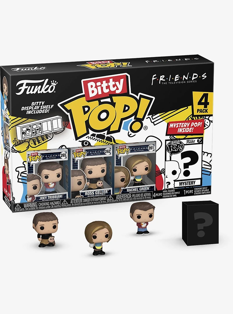 Funko Bitty Pop! Friends Joey and Friends Blind Box Mini Vinyl Figure Set