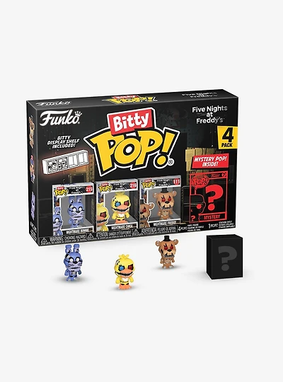 Funko Bitty Pop! Five Nights at Freddy's Nightmare Bonnie and Friends Blind Box Mini Vinyl Figure Set