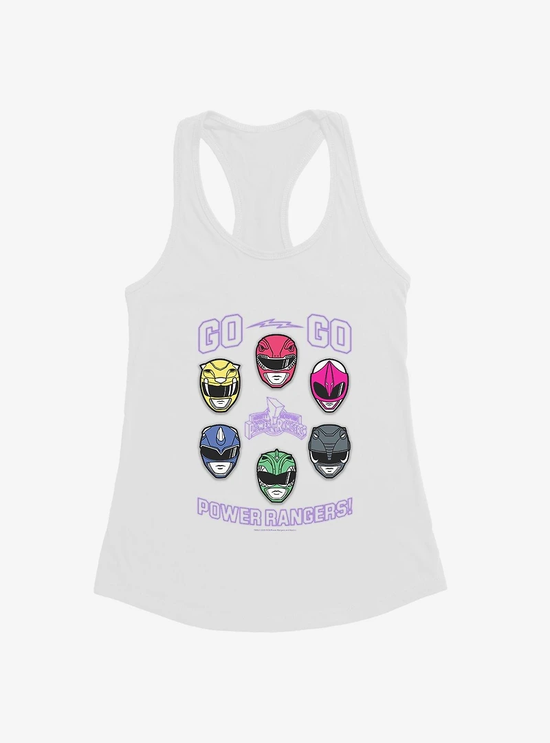 Mighty Morphin Power Rangers Go Go Power Rangers Helmets Girls Tank