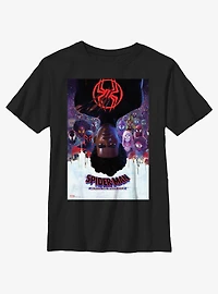 Marvel Spider-Man: Across the Spider-Verse Miles Morales Poster Youth T-Shirt