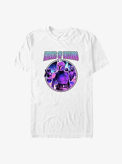 Star Wars The Mandalorian Heroes Of Nevarro Big & Tall T-Shirt