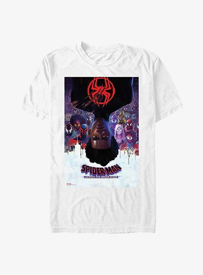Marvel Spider-Man: Across the Spider-Verse Miles Morales Poster T-Shirt
