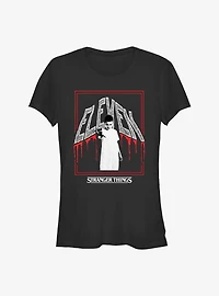 Stranger Things Eleven Poster Girls T-Shirt