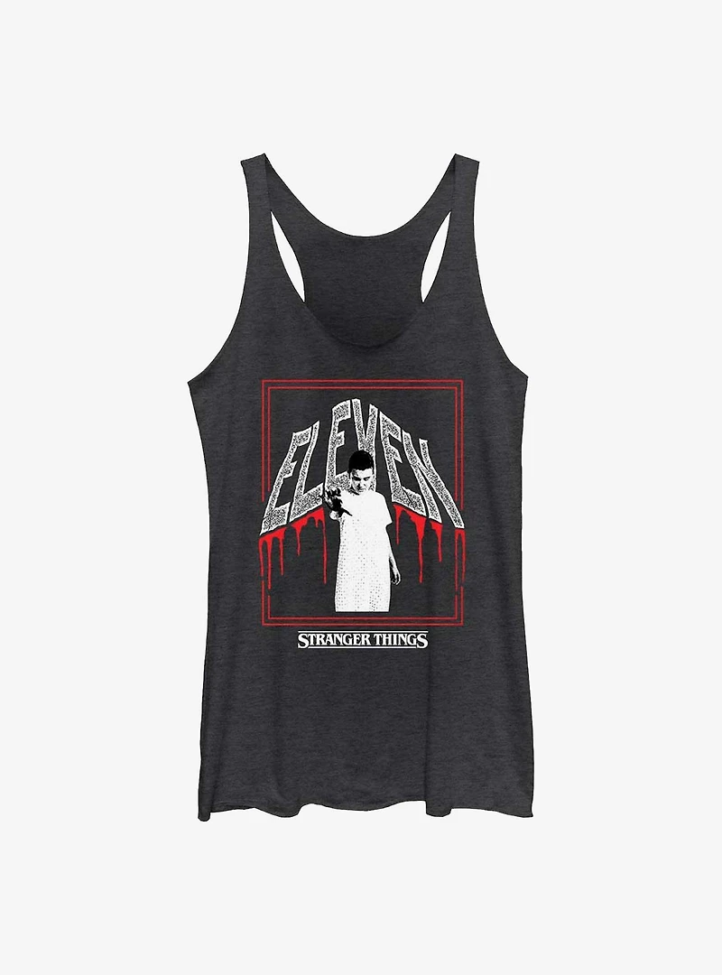 Stranger Things Eleven Poster Girls Tank