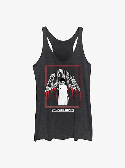 Stranger Things Eleven Poster Girls Tank