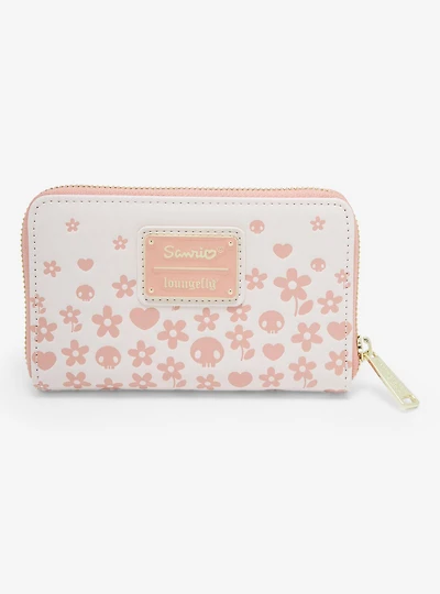 Loungefly Sanrio Kuromi & My Melody Floral Zip Wallet - BoxLunch Exclusive