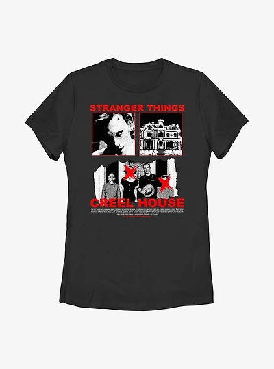 Stranger Things Creel House Womens T-Shirt