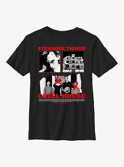 Stranger Things Creel House Youth T-Shirt