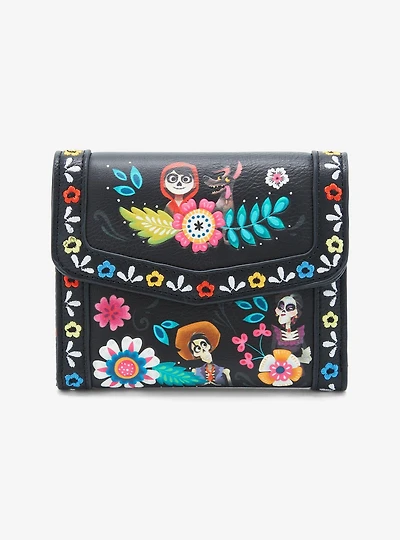 Our Universe Disney Pixar Coco Floral Small Wallet - BoxLunch Exclusive