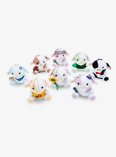 The Kawaii Cow Farm Plush Cow Blind Bag Keychain - BoxLunch Exclusive