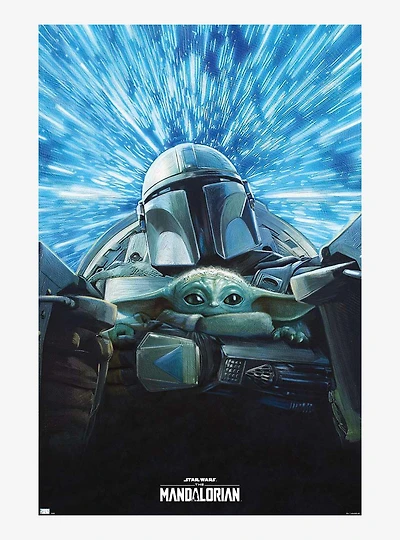 Star Wars The Mandalorian Lightspeed Poster